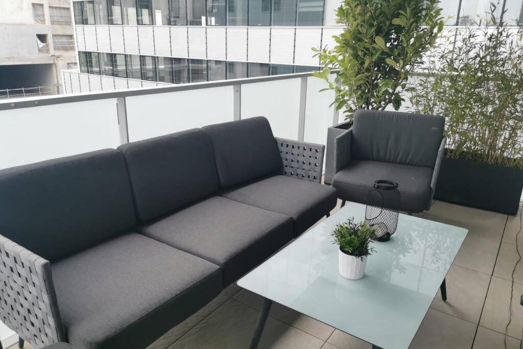 Magnifique F3, 75M² Avec Parking Prive Et Terrasse Apartment Strasbourg Bagian luar foto