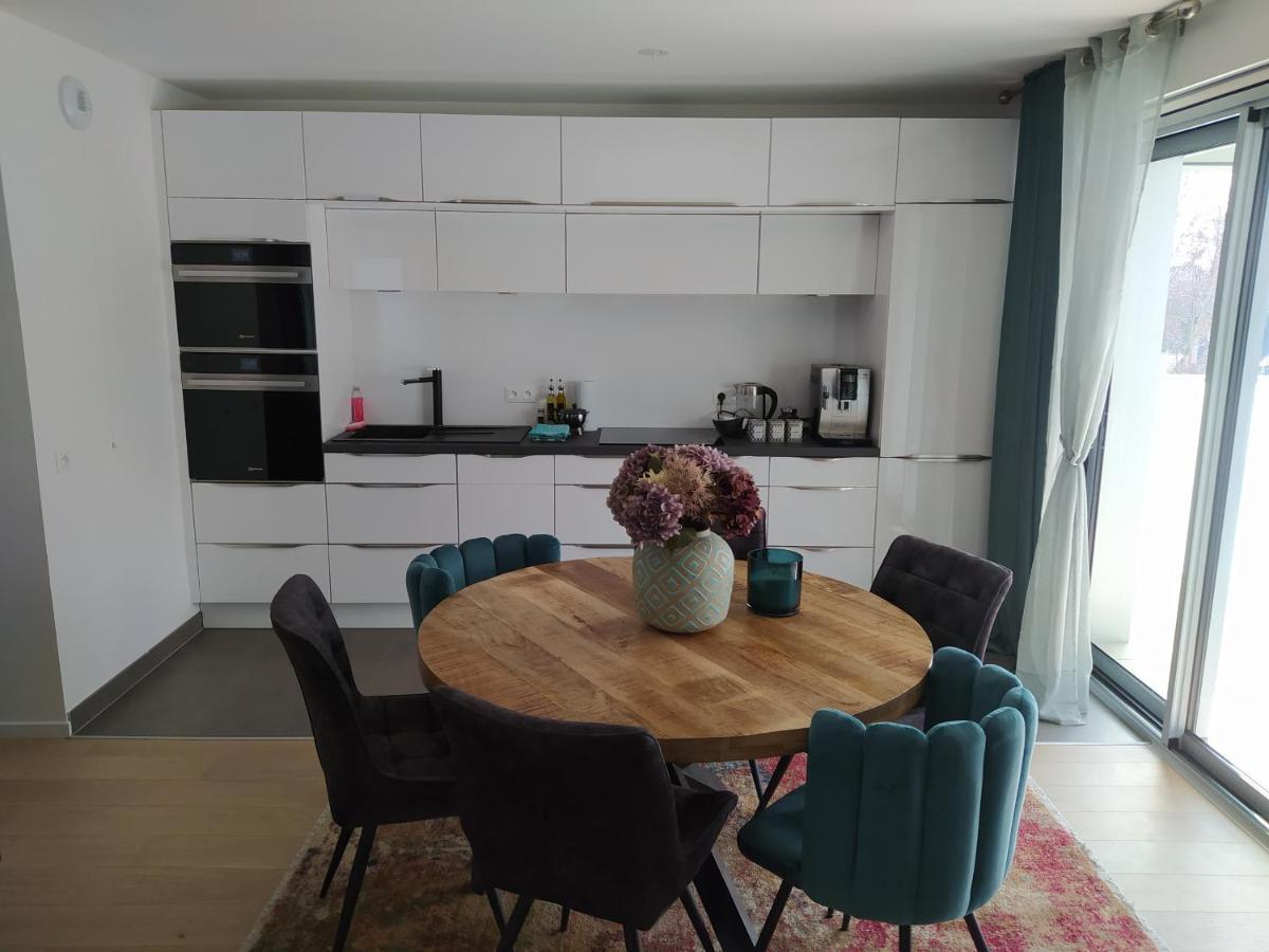 Magnifique F3, 75M² Avec Parking Prive Et Terrasse Apartment Strasbourg Bagian luar foto