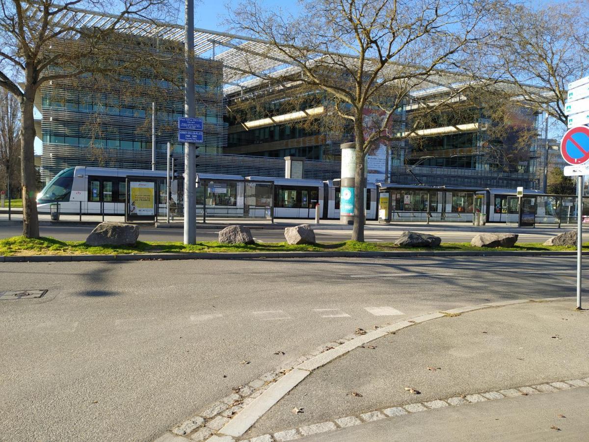 Magnifique F3, 75M² Avec Parking Prive Et Terrasse Apartment Strasbourg Bagian luar foto
