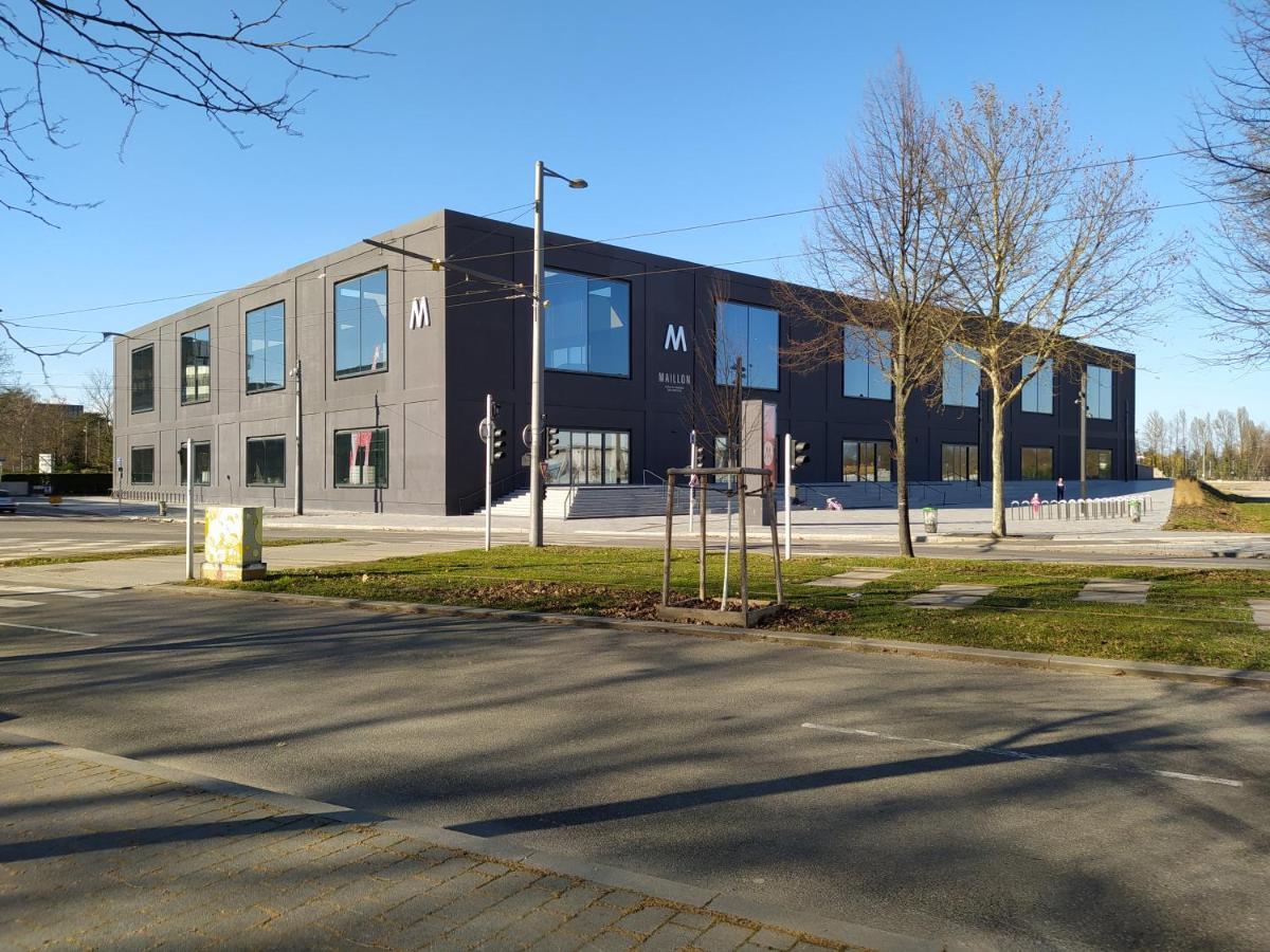 Magnifique F3, 75M² Avec Parking Prive Et Terrasse Apartment Strasbourg Bagian luar foto